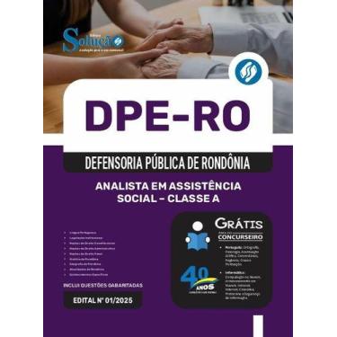 Imagem de Apostila DPE-RO  - Analista em Assistência Social - Classe A - Editora