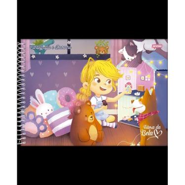 Imagem de Caderno Desenho 80 Folhas Turma da Bela  Jandaia 9147