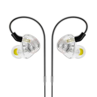 Imagem de Xvive Monitor de ouvido T9, fones de ouvido IEM profissionais com drivers Knowles Dual BA