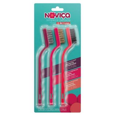 Imagem de Kit de Escovas Limpeza Pesada Noviça Bettanin