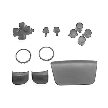 Imagem de Tampa de substituição de chave de joystick de botão de controle para peça de alça de gamepad PS5