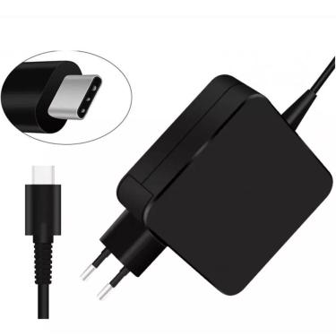 Imagem de Fonte Carregador Notebook Lenovo Dell Hp 65W Type-C Usb-C