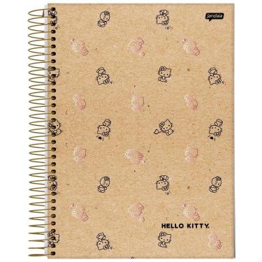 Imagem de Caderno Univ 1 Matéria 80Fl Hello Kitty Kraft Minis Jandaia