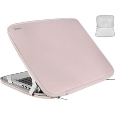 Imagem de Capa para laptop de 17 polegadas, capa protetora durável à prova de choque para computador, maleta, bolsa de transporte compatível com HP de 17 a 17,3 polegadas, Dell, Acer, Asus, Lenovo, notebook