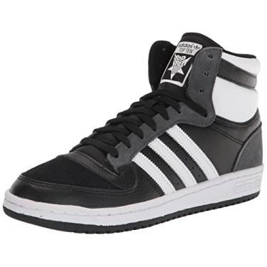 Imagem de adidas Originals Tênis masculino Top Ten Red Bulls, Núcleo preto/branco/cinza escuro mesclado, 6