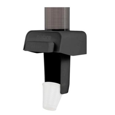 Imagem de Dispenser Poupador de Copos Descartáveis Nobre Preto – Multicopo para Água