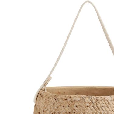 Imagem de Cachepot Pendente em Cimento Palha 15x20cm