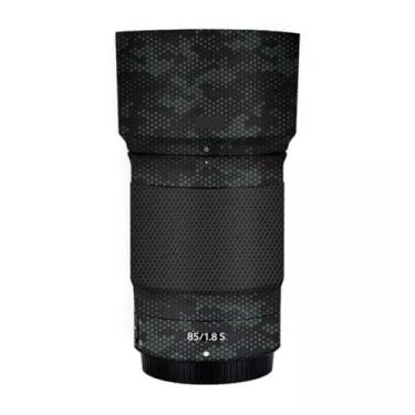Imagem de Adesivo protetor de câmera de película de vinil para Nikon Z 85 mm F1.8S protetor acessórios de fotografia (verde mamãe)