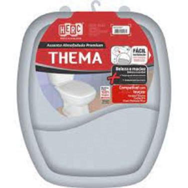Imagem de Assento sanitario tampa para vaso incepa thema almofadado - HERC