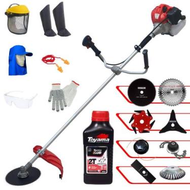 Imagem de Aparador de Grama Anmax CG430P À Gasolina 2T 43cc 2HP 9.000rpm 8 Em 1 