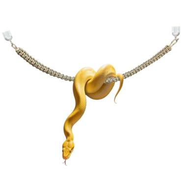 Imagem de pranovo Brinquedos de escalada de cobras, brinquedos de enriquecimento de cobras, corda de escalada para bola, Python, milho, cobra, réptil, acessórios de escalada