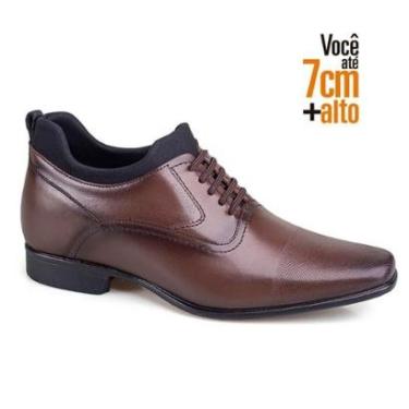 Imagem de Sapato Social Couro Rafarillo Vegas Você + Alto Masculino-Masculino