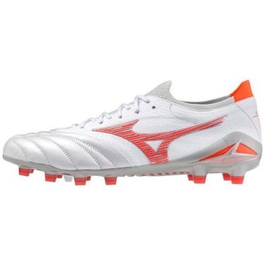 Imagem de Chuteira de Campo Masculina Mizuno Morelia Neo IV Beta Japan, Branco, 