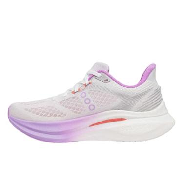 Imagem de Saucony Tênis feminino Endorphin Speed 5, Branco/Crocus, 35