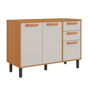 Imagem de Balcao itatiaia napoles 1,20 3pt 2gav c/tp - ITATIAIA MOVEIS, Off Whit