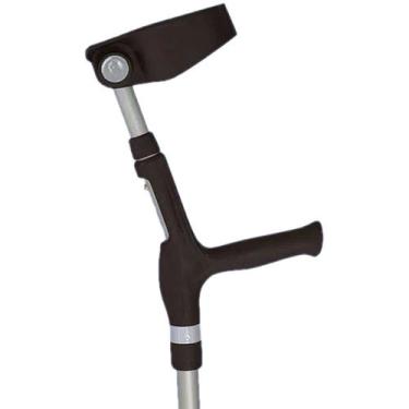 Imagem de Muleta Canadense Articulada Mercur Preta - unidade