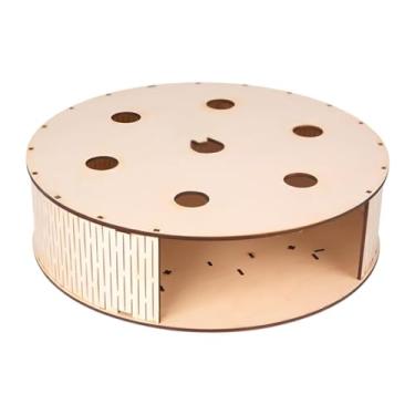 Imagem de IEUDNS Brinquedo de quebra-cabeça para gatos Brinquedos interativos para gatos Playground Gatinho entediado Presente Exercício Suprimentos para animais de