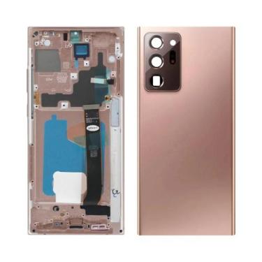 Imagem de Tela sensível ao toque lcd super amoled para samsung galaxy note 20 ul