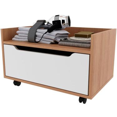 Imagem de Balcão para Gabinete de Banheiro 1 Gaveta com Rodízio