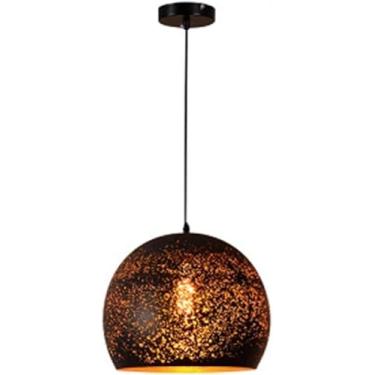 Imagem de Lustre Moderno Industrial Gravura Oco Pingente Luz Marroquino Turco Poroso Árabe Lustre Teto Pendurado Luminária Para Cozinha Ilha Restaut Foyer Bar Loja Fazenda, One Color, D-35 * 30CM
