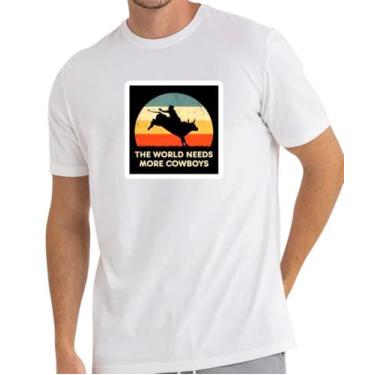 Imagem de Camiseta Camisa Estampas Diversas Personagem Texas Country Casual Dia 