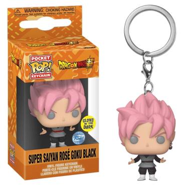 Imagem de Chaveiro Funko Pop Dragon Ball Super Goku Black Rose Glow