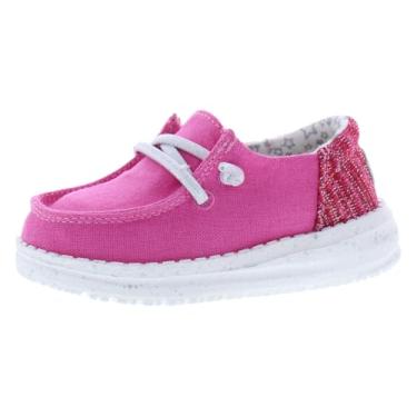 Imagem de Hey Dude Mocassim feminino Wendy Stardust (infantil), Rosa Plumeria, 18