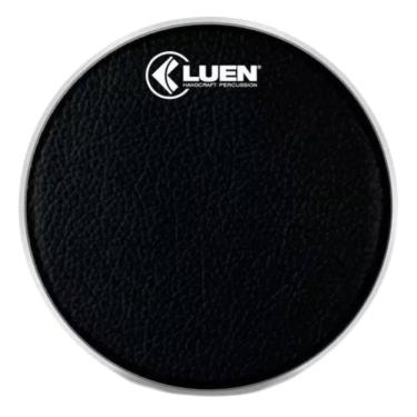 Imagem de Pele 20 Sintética Preta Napa Percussão Surdo Percussão Luen