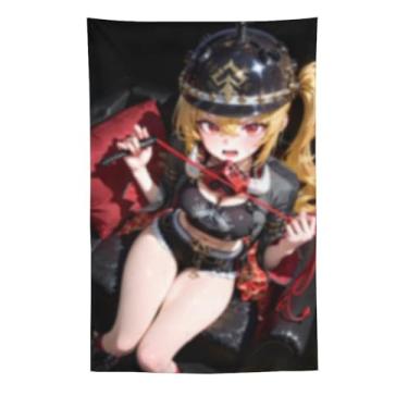 Imagem de LIEGBMEU Sexy Bikini Hot Anime Girl Tapeçaria 152.4 cm x 228.6 cm Interior Exterior Wall Quilt Art Decoração de Tapeçaria Caprichosa, AF197