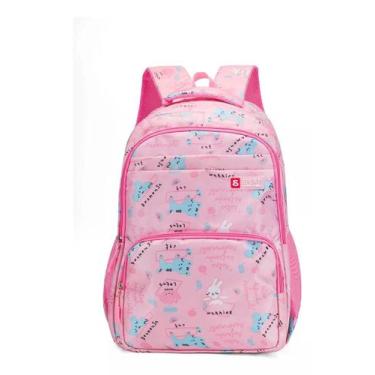 Imagem de Mochila Escolar Feminina Viagem Bolsa Estudantes Nova Coleção 23308 - 