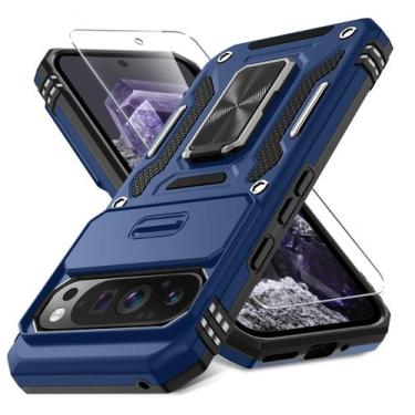 Imagem de Capa de telefone DEERLAMN para Google Pixel 9 Pro XL com protetor de t