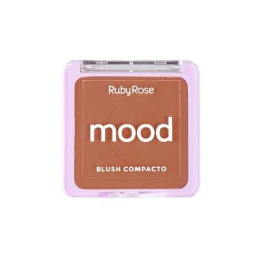 Imagem de Blush Compacto Mood Ruby Rose Hbf582, MB60
