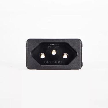 Imagem de Tomada Margirius Para Caixa Embutir Padrão Weg 10/20a Preto