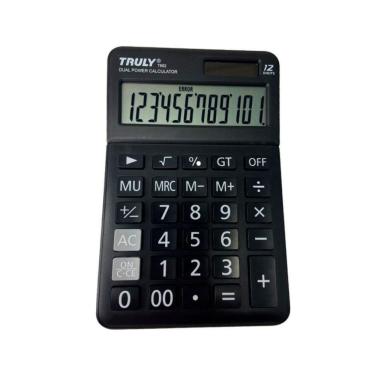 Imagem de Calculadora De Mesa Truly 12 Digitos - T882