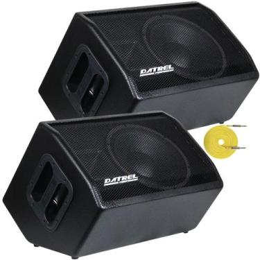 Imagem de Kit Caixa de Retorno Ativa e Passiva Datrel 10 400W RMS