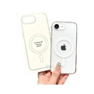 Imagem de Capa De Acrílico Transparente Magsafe Para iPhone 16E 16 15 13 12 Mini