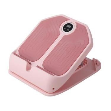 Imagem de YIJU Prancha de alongamento de panturrilha para homens e mulheres com temporizador, rampa de inclinação para exercícios, prancha de fitness com 13 níveis, Rosa