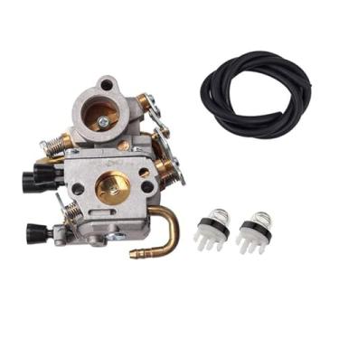 Imagem de HIIOLE Peças de reposição de carburador de motosserra para máquina de corte de combustível Stihl TS410 TS420 TS 420, Oumij01