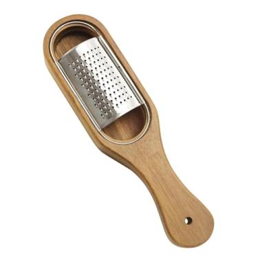 Imagem de Fenteer Ralador de queijo com recipiente, aço inoxidável, ferramenta de cozinha versátil, utensílio de cozinha eficiente, de queijo para limão