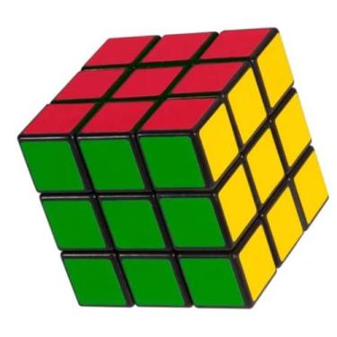Imagem de Cubo Mágico Clássico 3x3x3. Brinquedo Cubo Mágico para Iniciantes - se