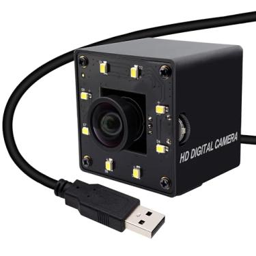 Imagem de SVPRO Câmera Usb 12Mp Com Luz, De Alta Velocidade 4K 30Fps Lightburn 1080P 120Fps, Computador Externo Imx577 Pouca Luz Para Pc, Laptop, Linux, Windows, Android, Macos
