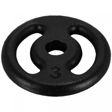 Imagem de Anilhas Pintadas- Pesos para Musculação 3Kg