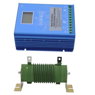 Imagem de 12v,HYZHANHONG Controlador de Energia e Exibição LCD 12V24V48V para Gerador de Turbina Eólica Híbrido, Controlador de Carga MPPT 10000W com Função Boost