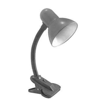 Imagem de Luminária De Mesa Articulável Garra Presilha Bivolt Preta