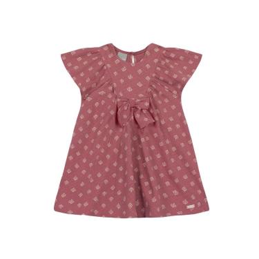 Imagem de Vestido infantil menina com laço Mundi