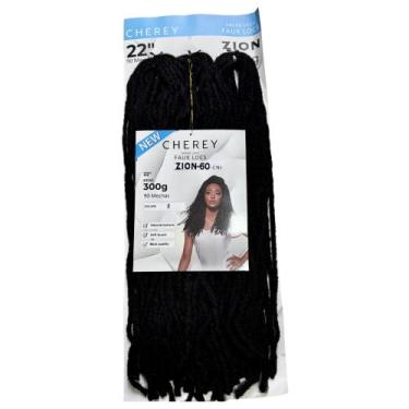 Imagem de Dread Faux Loux 300 Gramas Pacotão Cabelo Removível Zion- 60 - bbless,