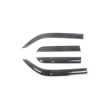 Imagem de GRJQRKHZ Defletor de janela lateral de carro para A&UDI A3 8p 2004-2012 Weathershied viseira de porta vento sol proteção chuva janela lateral defletores de vento