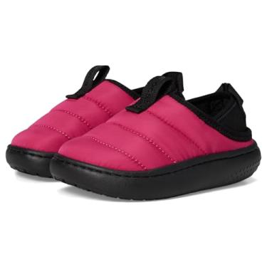 Imagem de Crocs Chinelo unissex infantil clássico Puff Moc, Fruta do dragão/multi, 1 Little Kid