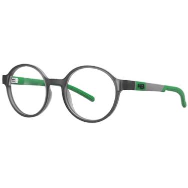 Imagem de Armação de Óculos HB Polytech 0559 Teen - Cinza Onix e Verde 46