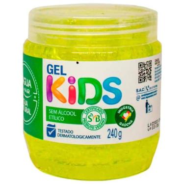 Imagem de Gel Fixador Capilar Kids Dagua Natural Hair Sem Álcool Testado Dermato